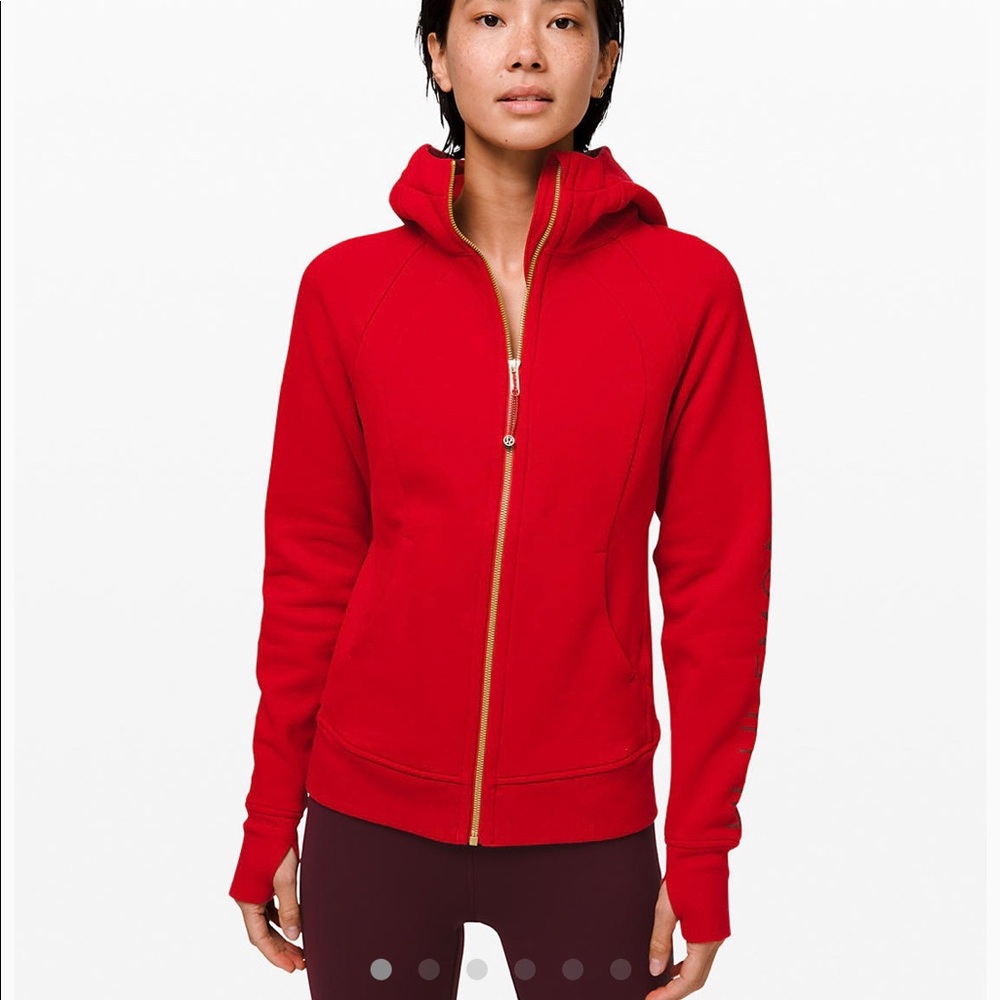 Scuba Hoodie Lunar New Year red size 4